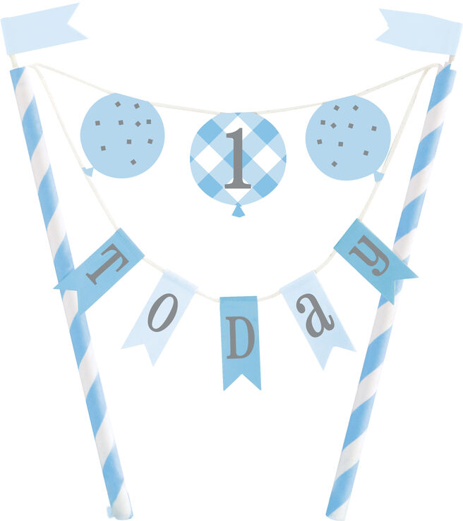 Age Birthday Party Banner Party Decoration 1st 70th Boy Girl Pink Blue